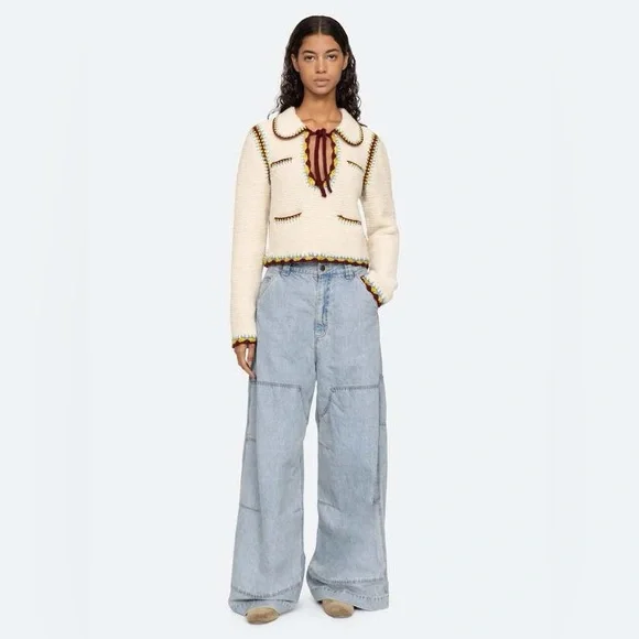 NWT $425 Sea NY Evan Knit Sweater - Picture 6 of 8